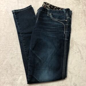Guess Flirty Skinny Stretch Dark Wash Jeans 32